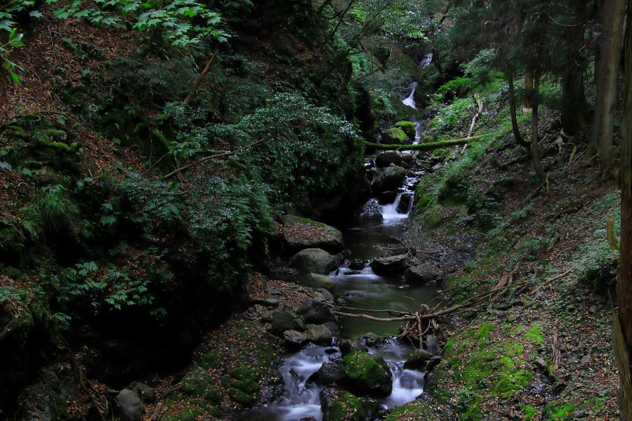 岩間の滝・《天滝渓谷》【兵庫県養父市】