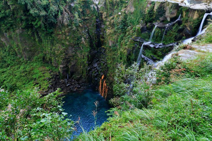 雄川の滝　（おがわのたき）　【鹿児島県肝属郡南大隅町】