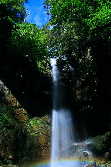 小野の滝　長野県上松町