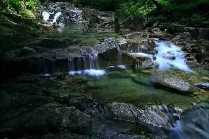 そうめん滝（田立の滝）