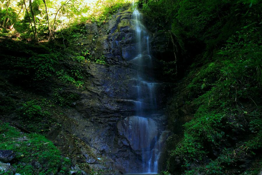 姿見不動滝　長野県清内路村