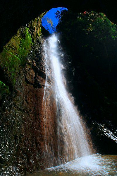 醤油樽の滝