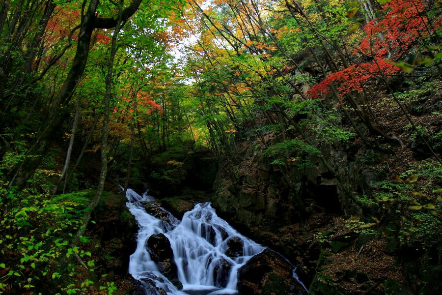 立岩の滝(上段)