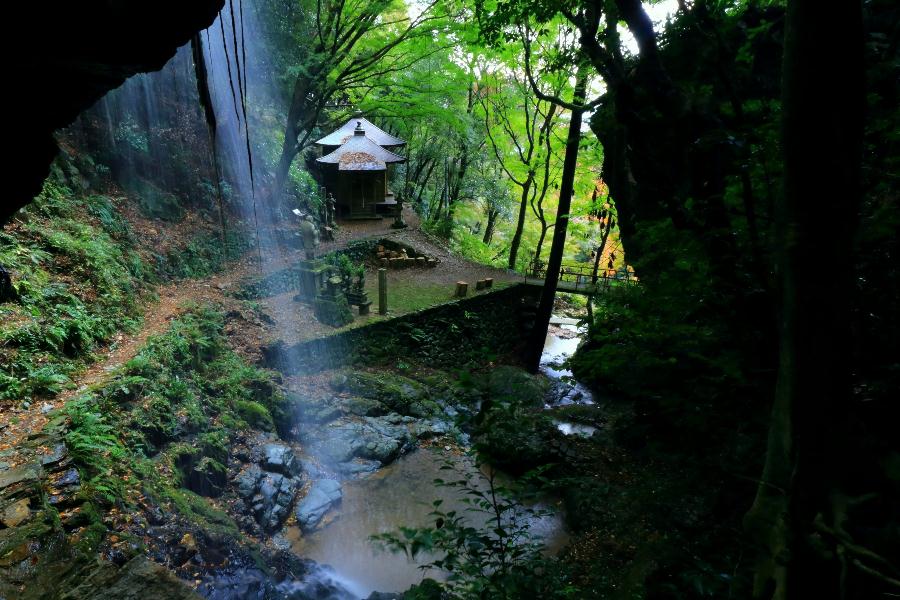 不動滝(星谷寺)・徳島県勝浦町