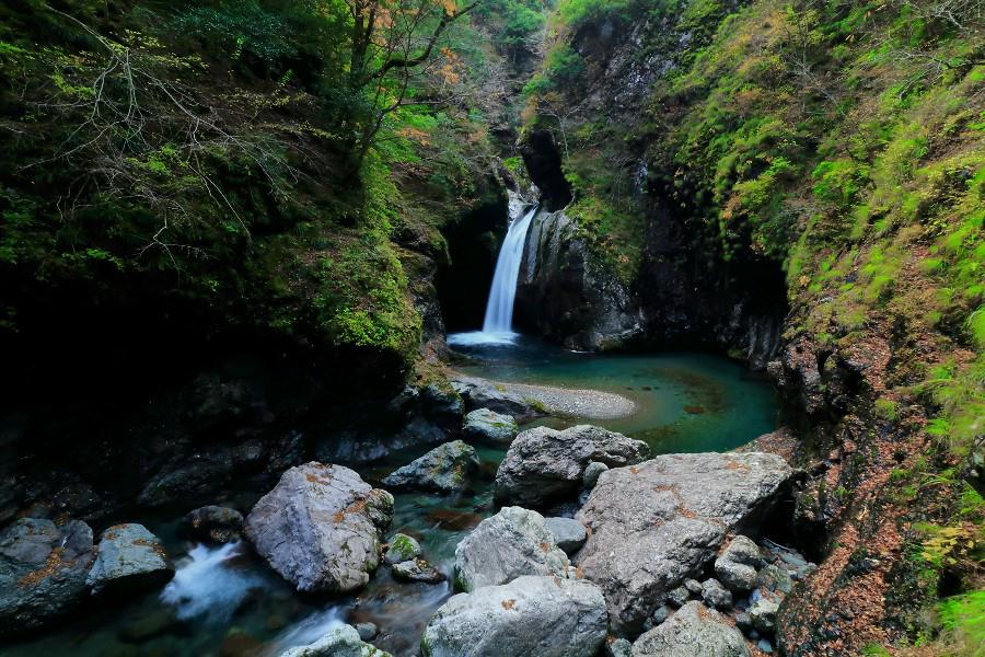 大釜の滝（おおがまのたき）日本の滝百選【徳島県那賀町】