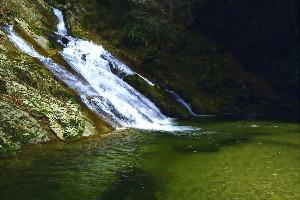 竜門滝（背戸峨廊）