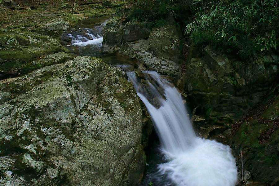 無名滝群（背戸峨廊） 