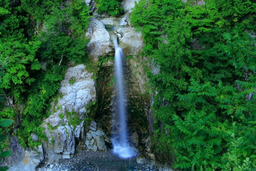 岩底の滝