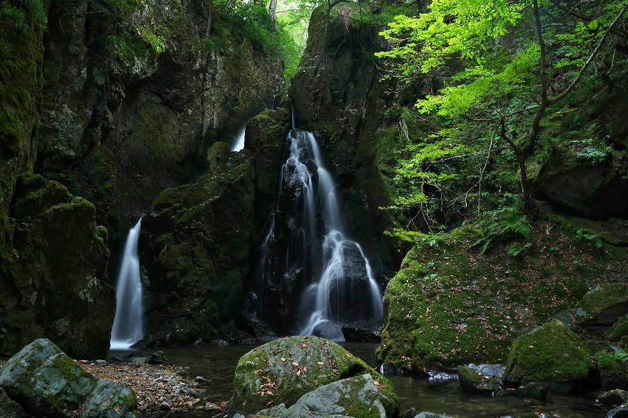 山乗不動滝（やまのりふどうたき）【岡山県真庭市】
