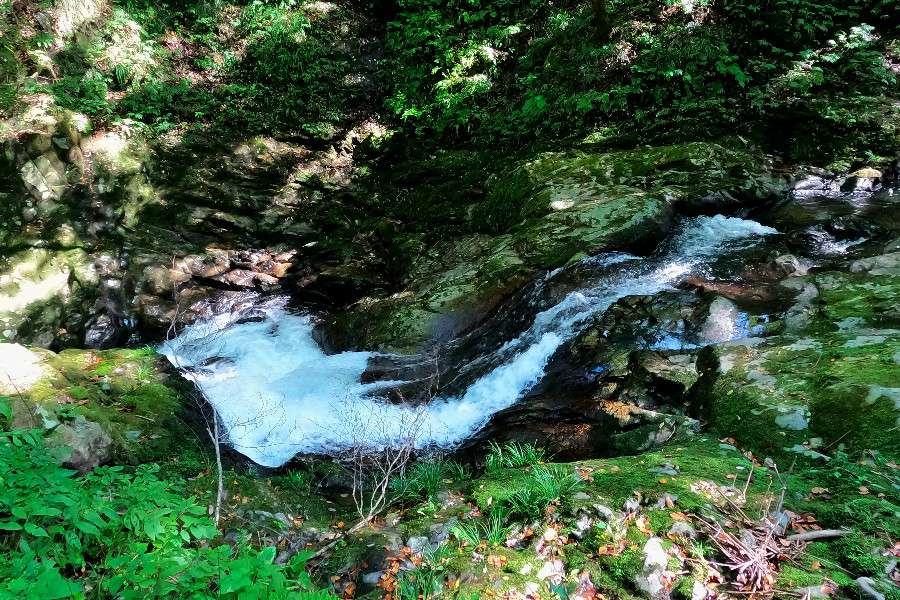 姫滝（ひめだき）≪日本の滝百選・龍頭八重滝≫【島根県雲南市】