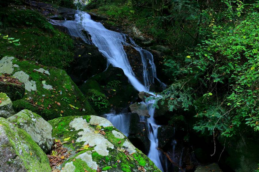 小魚切りの滝 (平栃の滝)島根県の滝・吉賀町