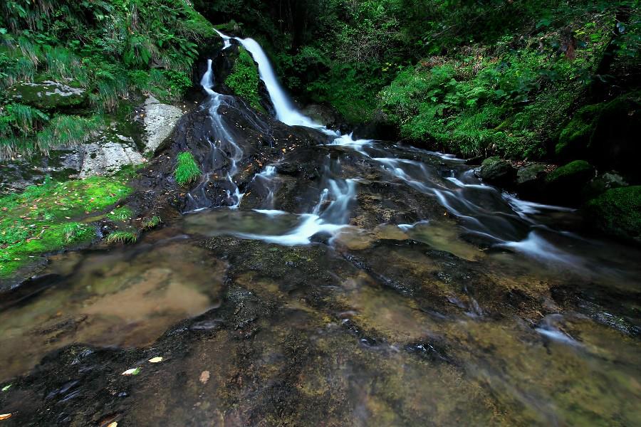 龍頭ヶ滝（雌滝）≪日本の滝百選・龍頭八重滝≫【島根県雲南市】