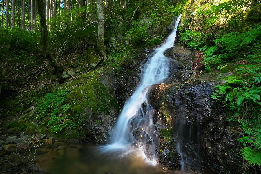 田代不動滝（たしろふどうたき）【鳥取県三朝町】