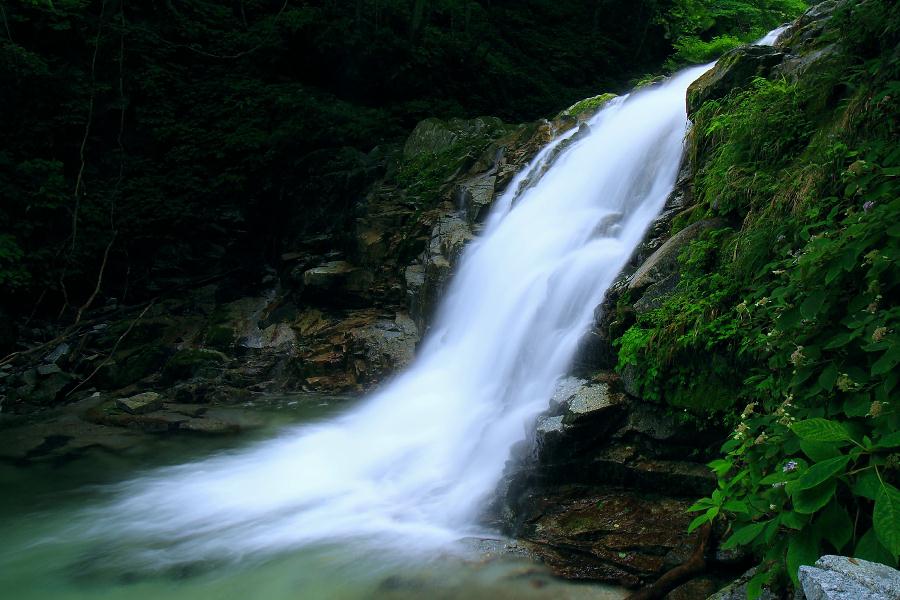 一の滝（石空川渓谷）