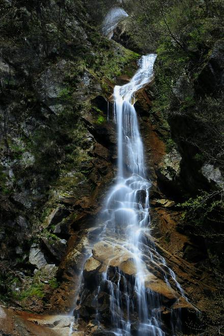 黒戸噴水滝（桑の木沢）