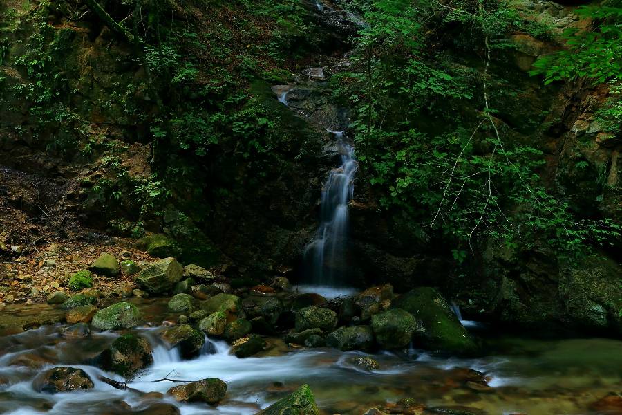 翁滝(おきなたき)・山梨県北杜市