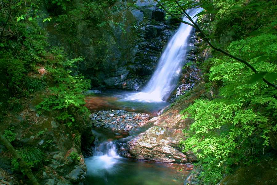 親子滝【山梨県甲府市】