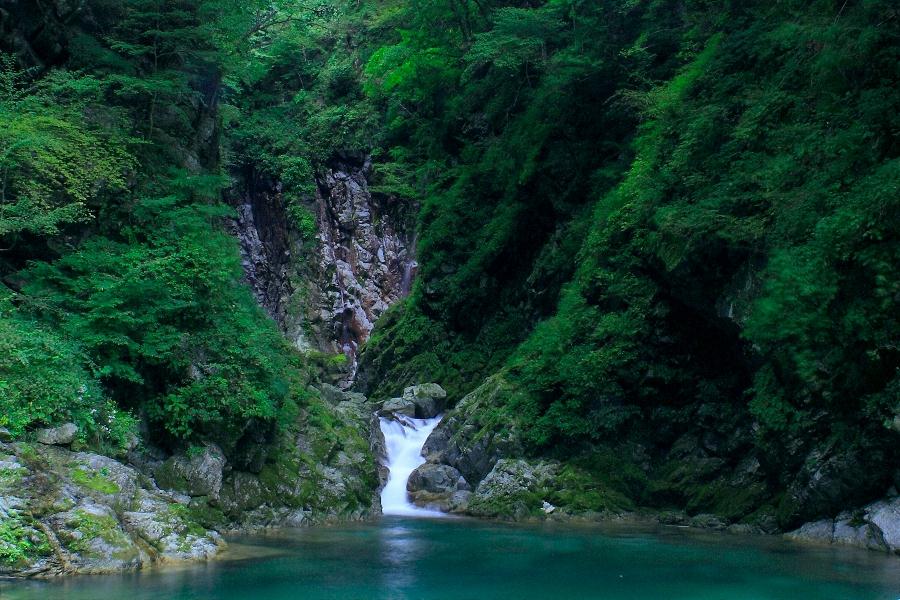 千ケ淵(尾白川渓谷)
