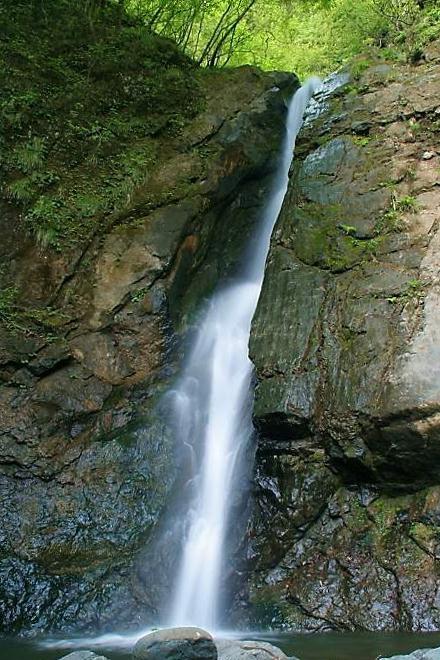 涼みの滝　【大柳川渓谷　山梨県富士川町】